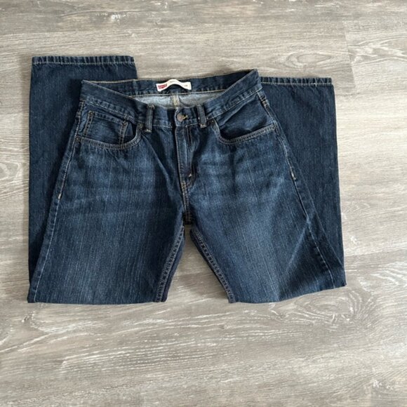 Women’s Levi’s 505 Regular Straight Leg Denim Jeans, Size 18 Regular. - Picture 5 of 12